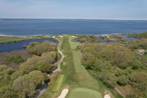 Fishers Island 7th Tee Aerial